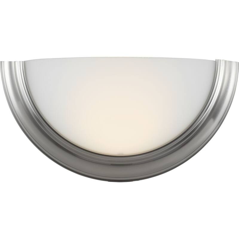 Eclipse LED Collection Brushed Nickel One-Light LED Wall Sconce