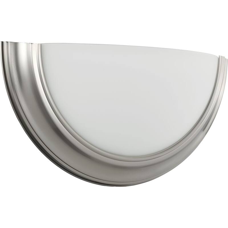 Eclipse LED Collection Brushed Nickel One-Light LED Wall Sconce - 1 Light