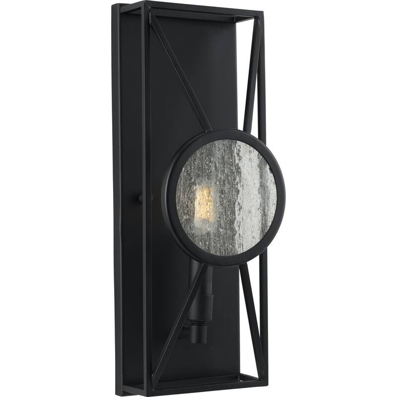 Cumberland Collection One-Light Black Wall Sconce