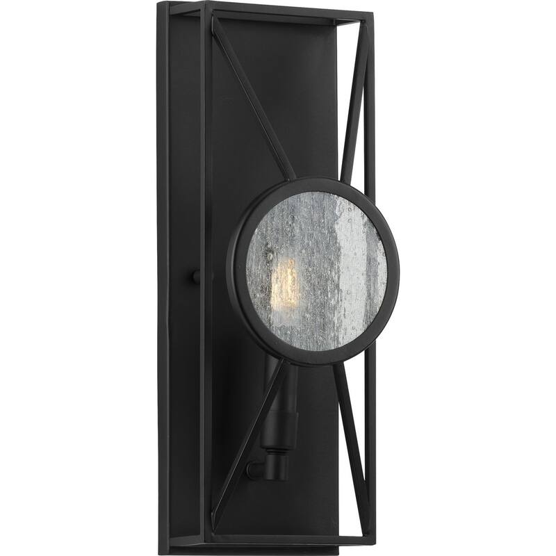 Cumberland Collection One-Light Black Wall Sconce - 60 W