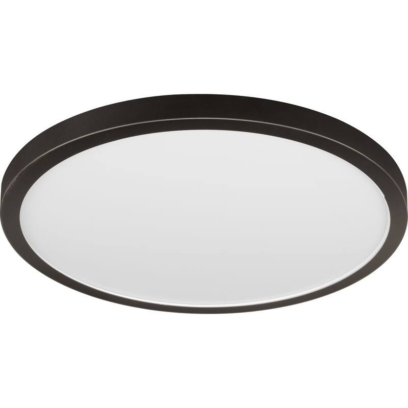 Everlume Collection Antique Bronze 18" Edgelit Round Trim Ring - 18.500" x 18.500" x 1.570"