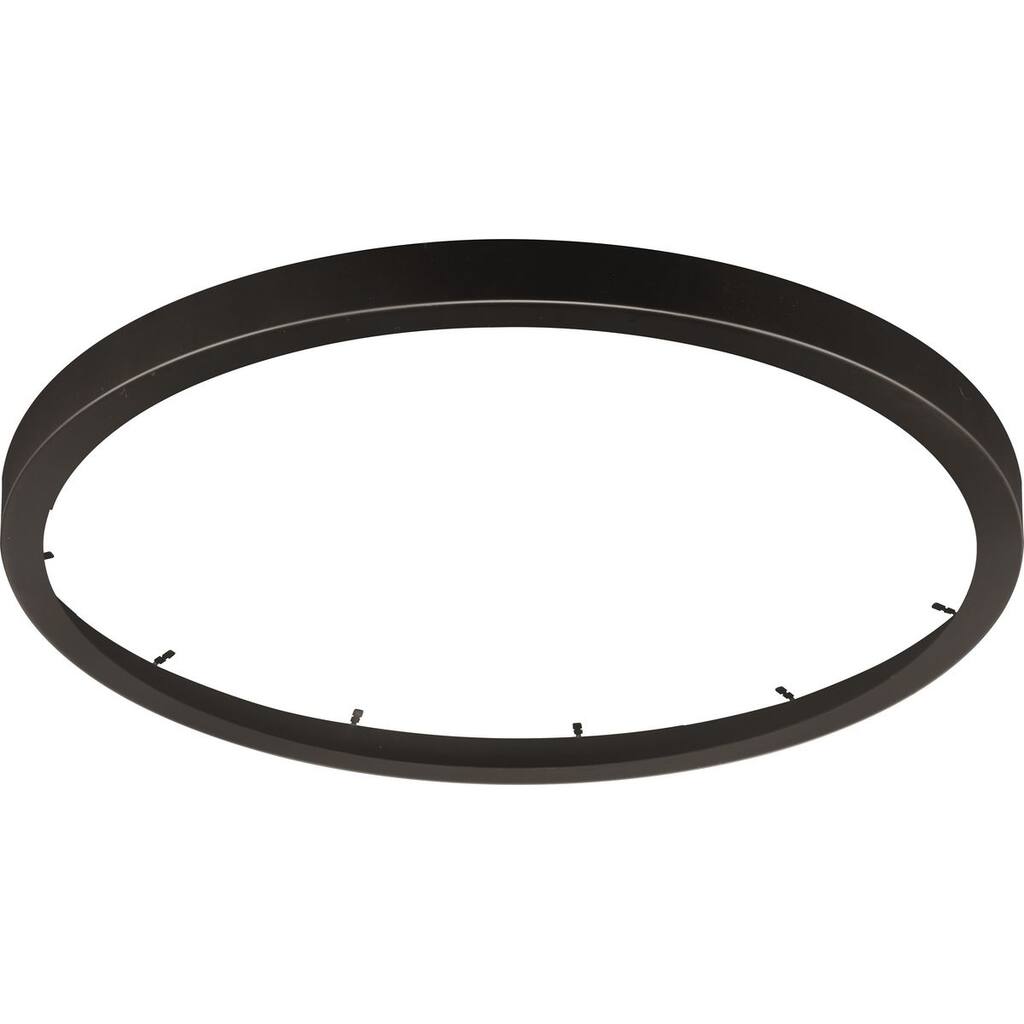 Everlume Collection Antique Bronze 18" Edgelit Round Trim Ring - 18.500" x 18.500" x 1.570"