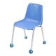 preview thumbnail 2 of 0, The Pencil Grip® Chair Socks, Blue, Pack of 144 - Blue