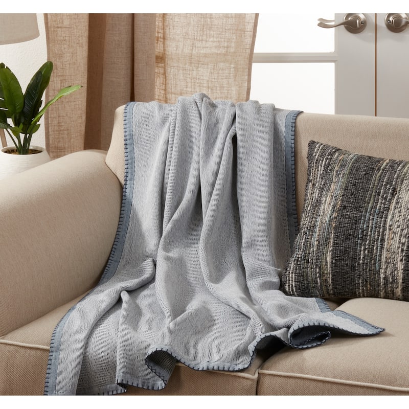 Whipstitch Throw Blanket