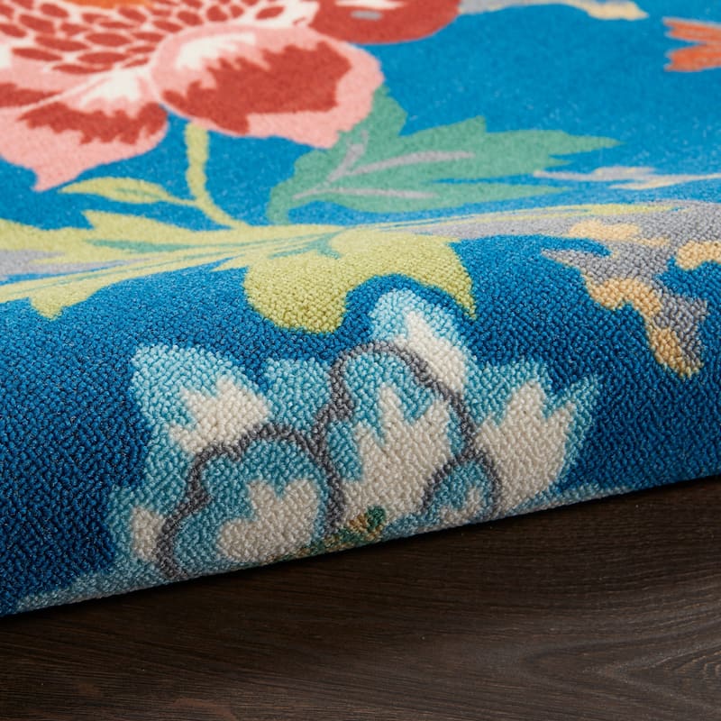 Waverly Sun N' Shade Floral Indoor/Outdoor Area Rug