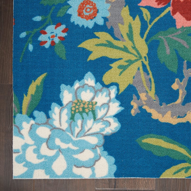 Waverly Sun N' Shade Floral Indoor/Outdoor Area Rug