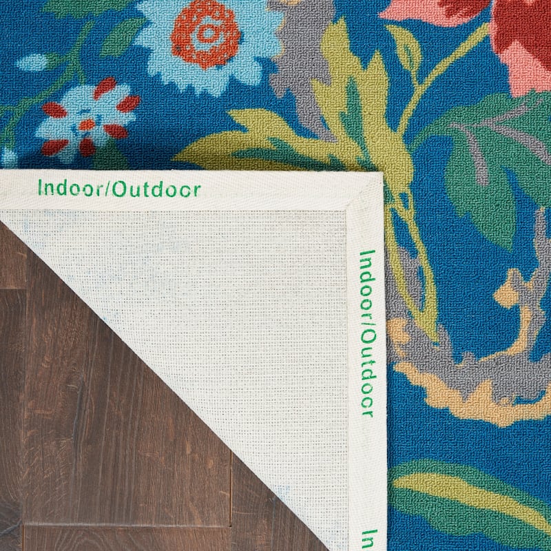 Waverly Sun N' Shade Floral Indoor/Outdoor Area Rug
