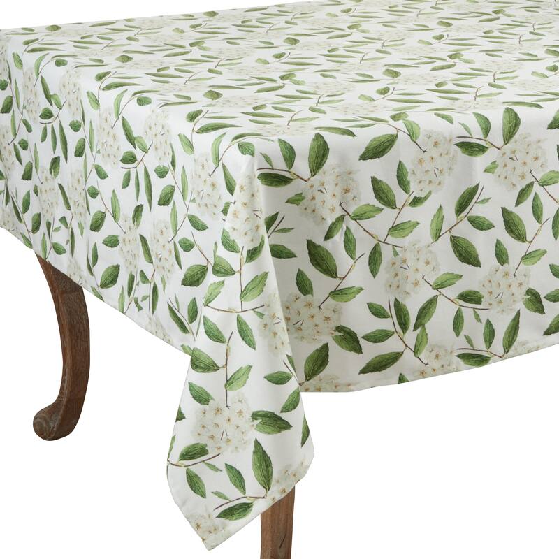 Floral Design Square Tablecloth - 55"