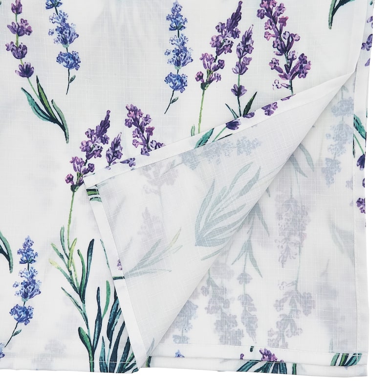 Lavender Print Tablecloth