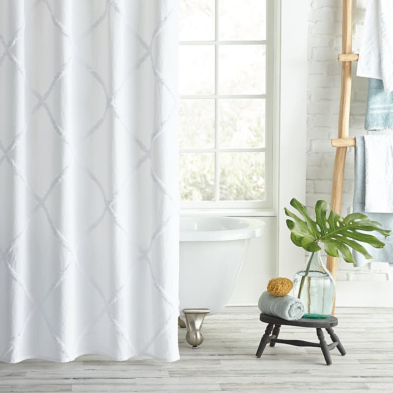 Porch & Den Norris Lattice Shower Curtain