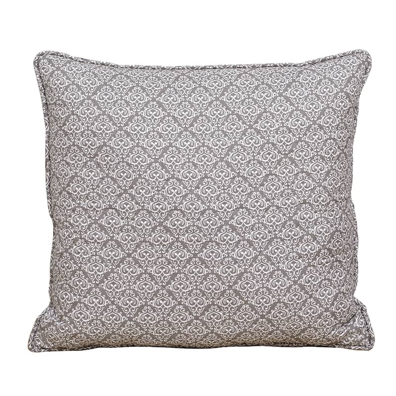 Porch & Den Starflower Medallion Pattern Microfiber 5-piece Quilt Set