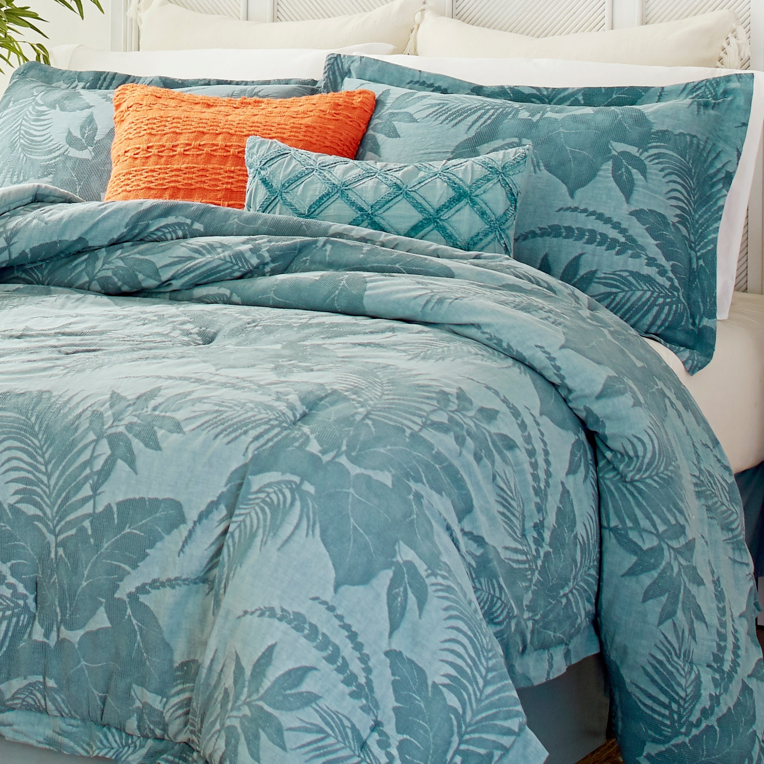 tommy bahama blue abalone comforter