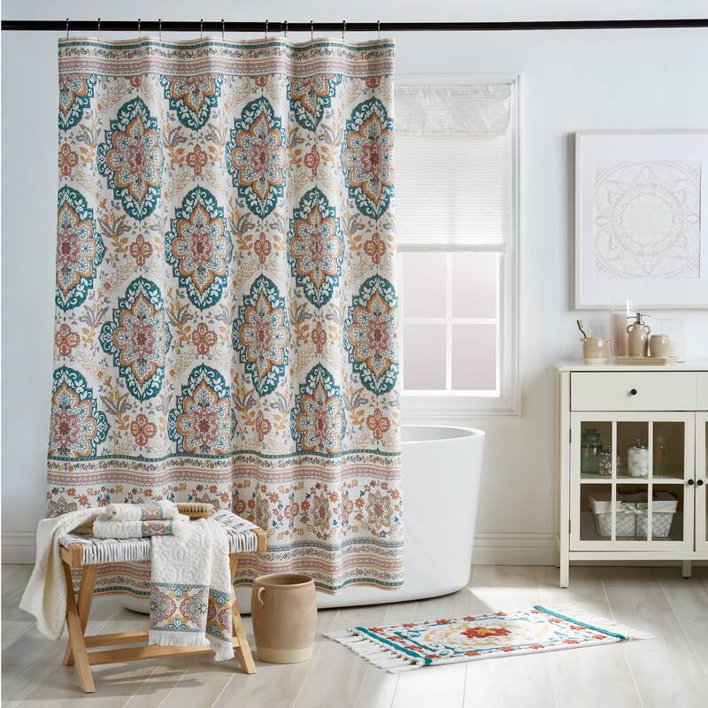 Porch & Den Noah Medallion Bath Towel