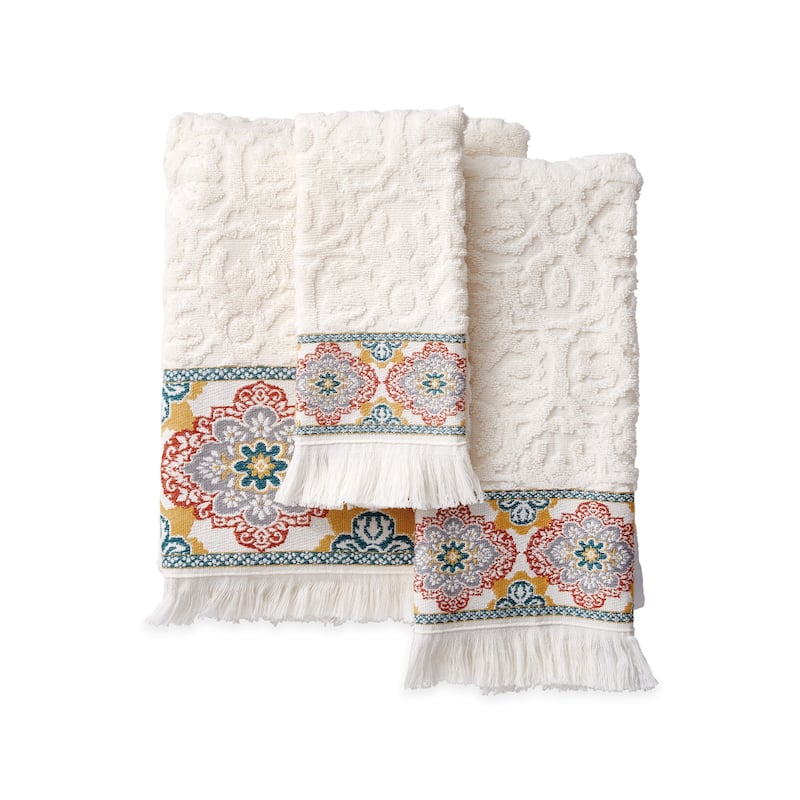 Porch & Den Noah Medallion Bath Towel