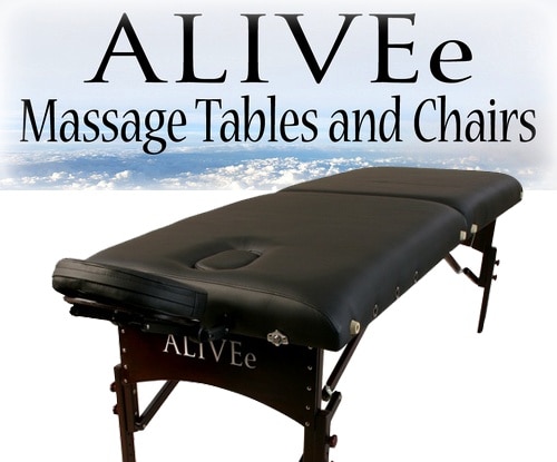 Alivee Signature Ii Black Dark Massage Table