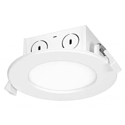 8.5 Watt LED Direct Wire Edge-Lit 4 in. 50K 120 Volts