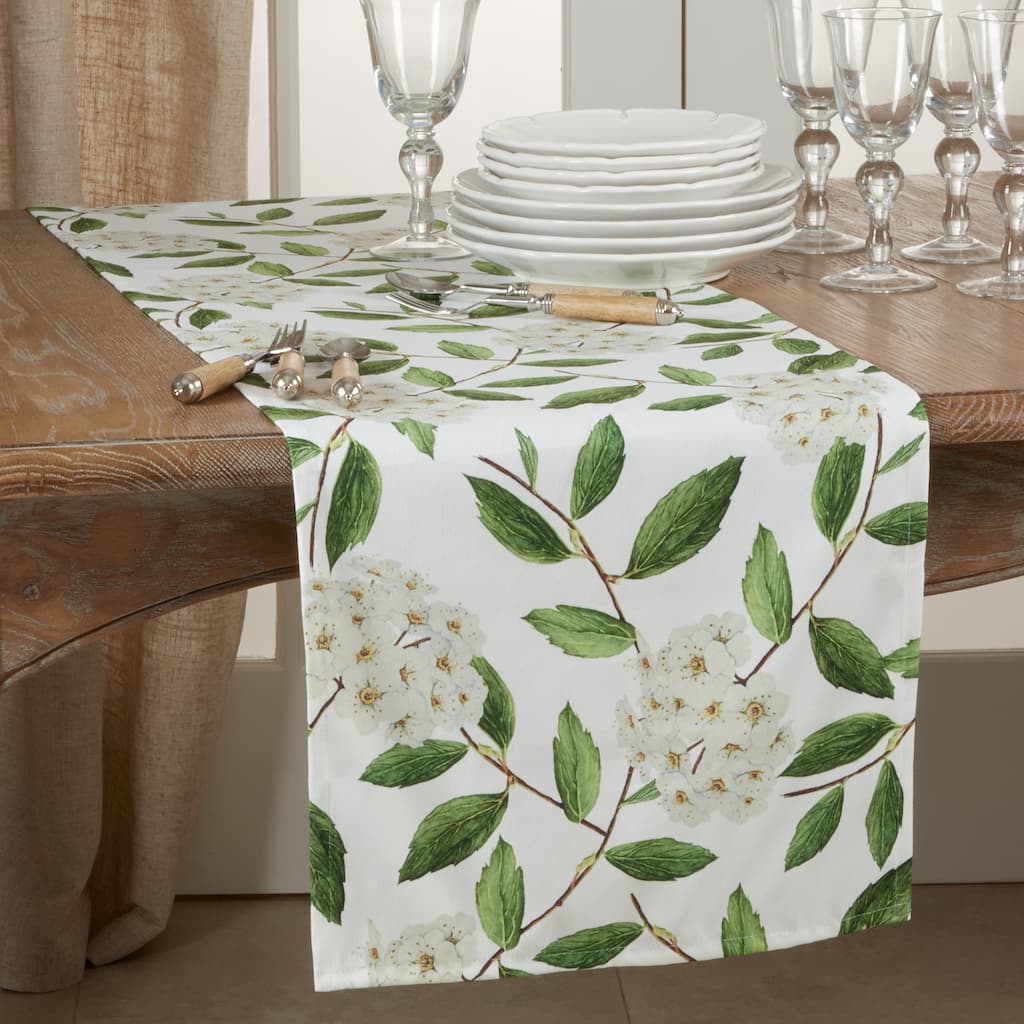 Floral Design Table Runner