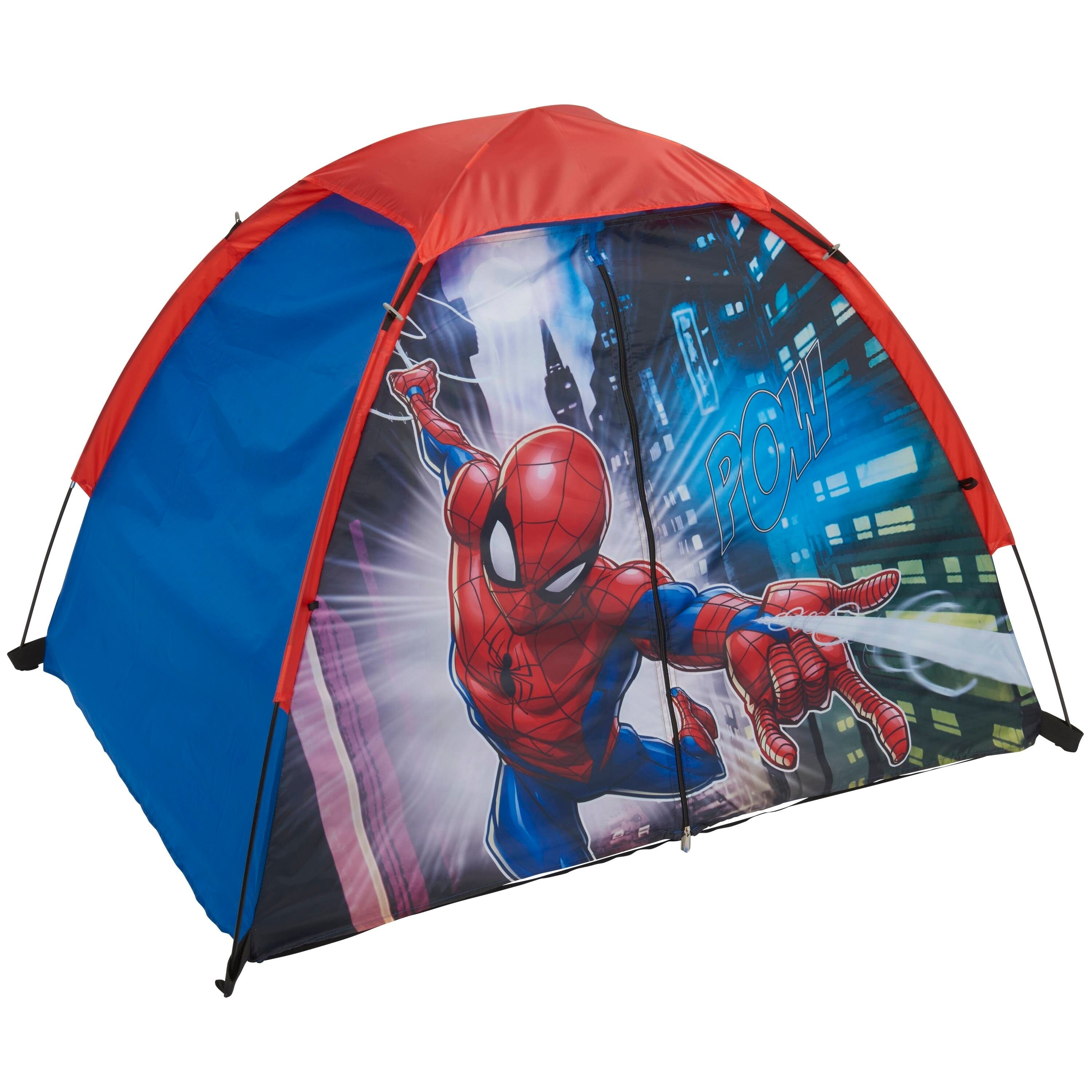 spiderman pop up tent