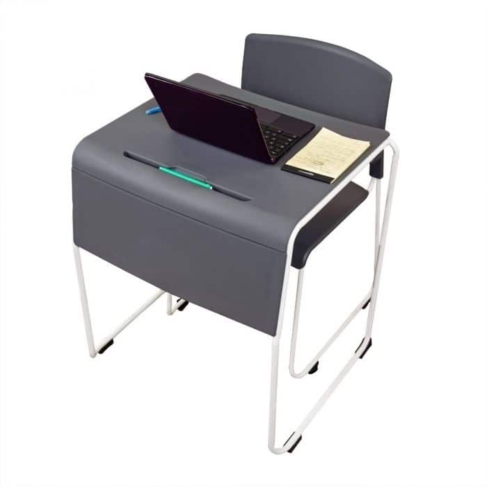 Lightweight Stackable Student Desk and Chair