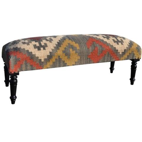 Handmade Upholstered Bench (48 x 15 x 18) - 48 x 15 x 12