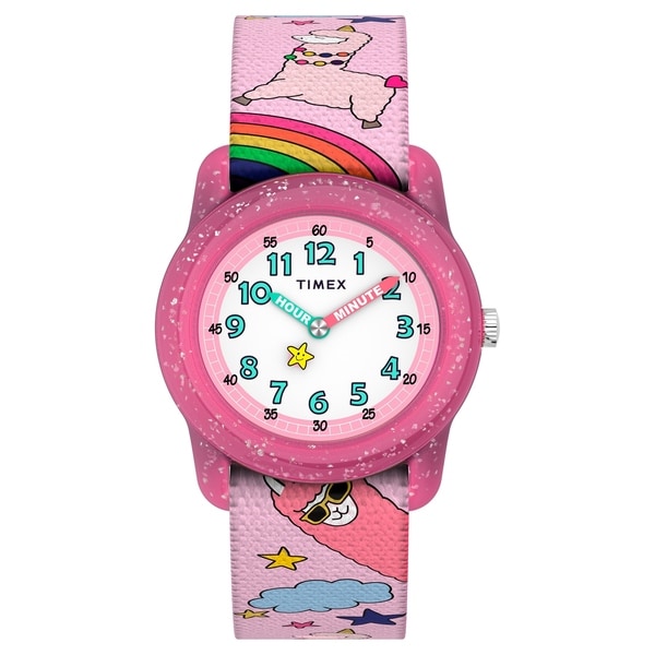 leather timex childrens watches