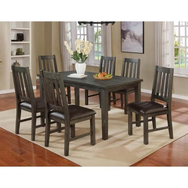 Best Master Furniture 7 Pieces Dining Set - Overstock - 30659323