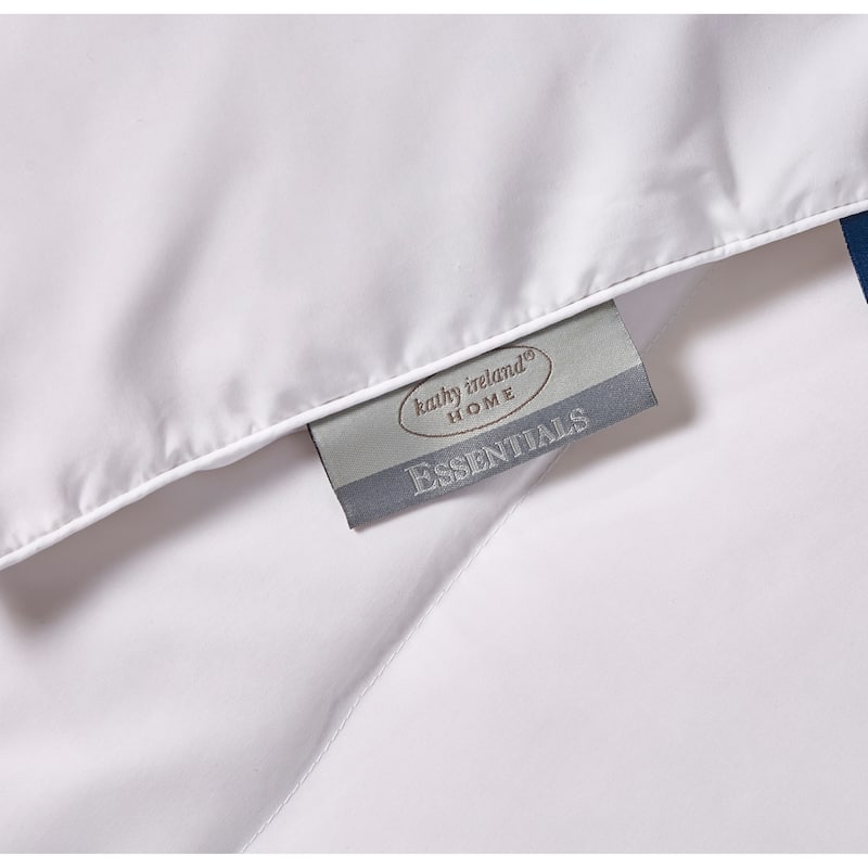 kathy ireland 330 Thread Count Light Warmth White Down Fiber Comforter
