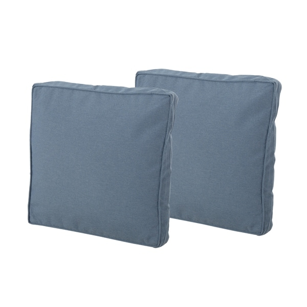 Glenhaven Indoor Square Water Resistant 18" Throw Pillows (Set of 2) by Christopher Knight Home