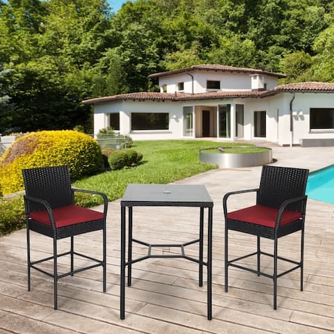 Buy Umbrella Hole Outdoor Dining Sets Online At Overstock Our