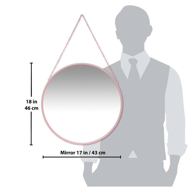 Carson Carrington Kabbo Pink Mirror On Sale Overstock 30669533