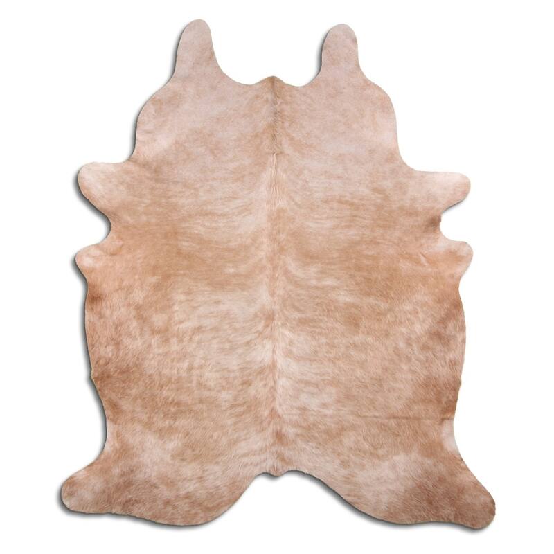 cowhide western beige - L
