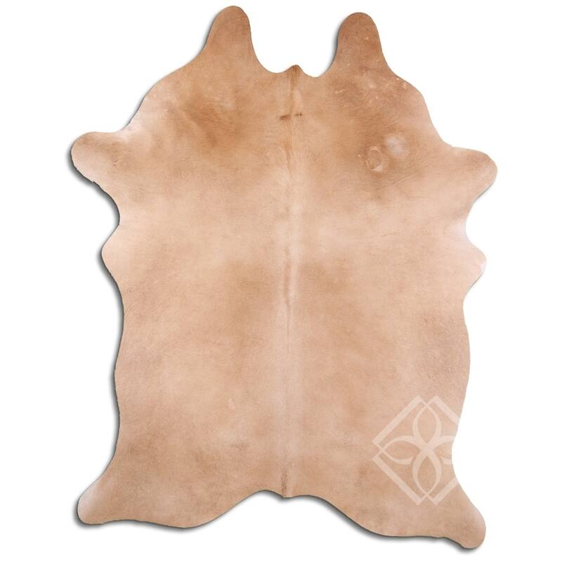 cowhide leather beige - L