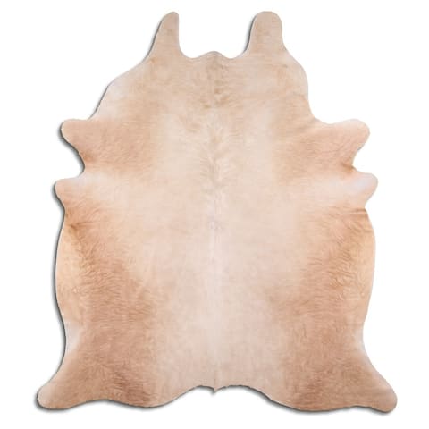 cowhide leather beige - L