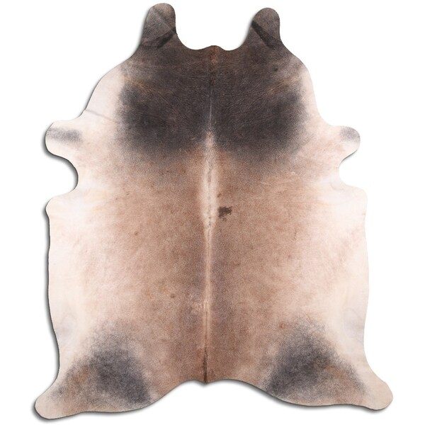 cowhide grey and cream - L - Overstock - 30669619