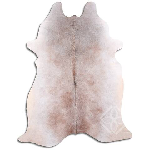 grey leather cowhide - L