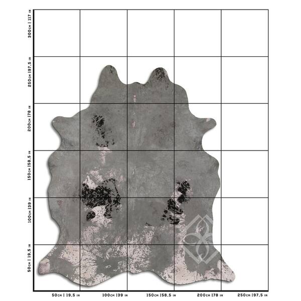grey cowhide fabric L Bed Bath & Beyond 30669630