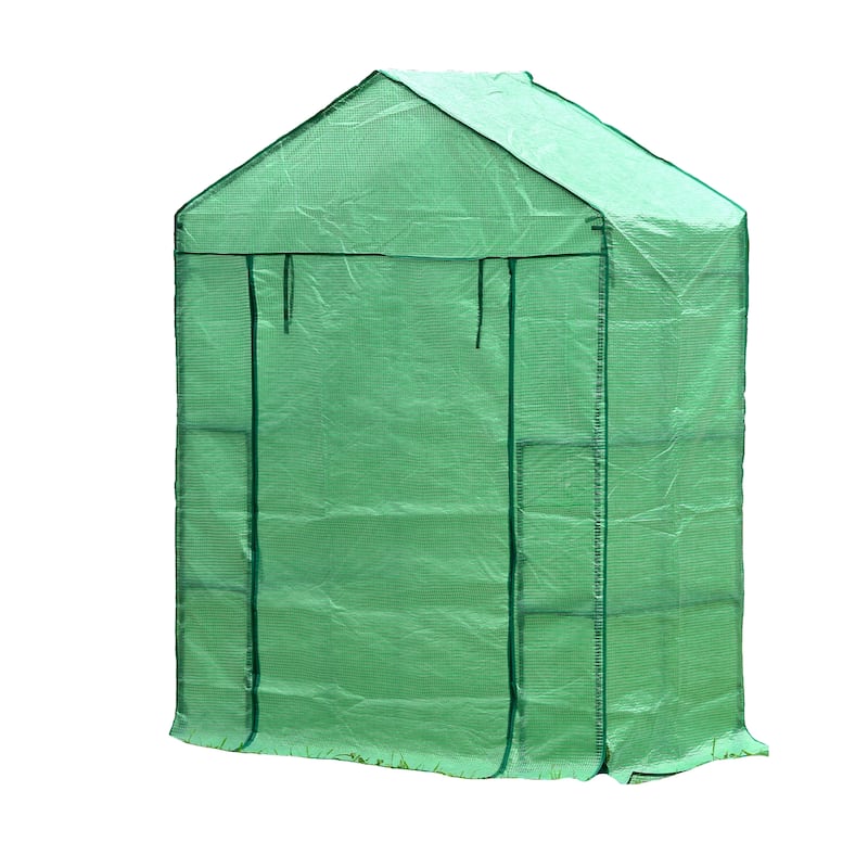 Genesis 28" Wide Portable Walk In Greenhouse with Cover