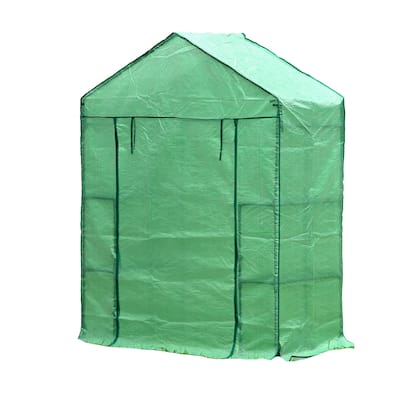 Genesis 28" Wide Portable Walk In Greenhouse with Cover