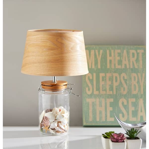 Shop Adesso Mason Jar Table Lamp Free Shipping Today Overstock