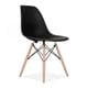 preview thumbnail 2 of 14, Mid-Century Modern Eiffel Style Kids Chair with Wood Legs