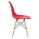 preview thumbnail 12 of 14, Mid-Century Modern Eiffel Style Kids Chair with Wood Legs