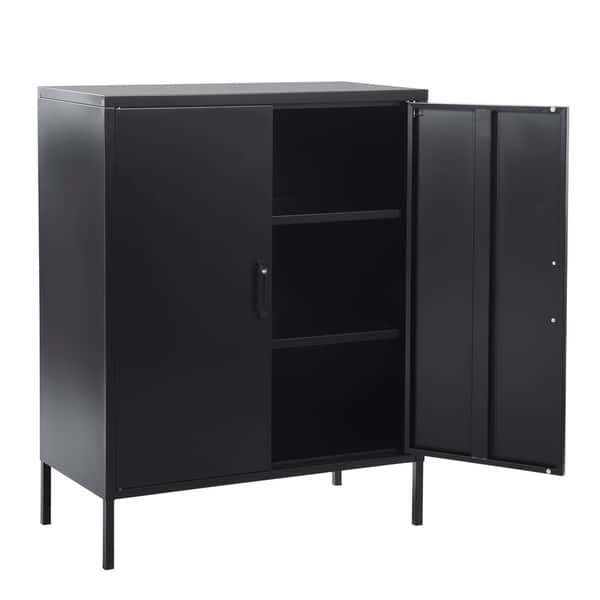 Shop Taylor Olive Kalmia Metal 2 Door Storage Cabinet On Sale