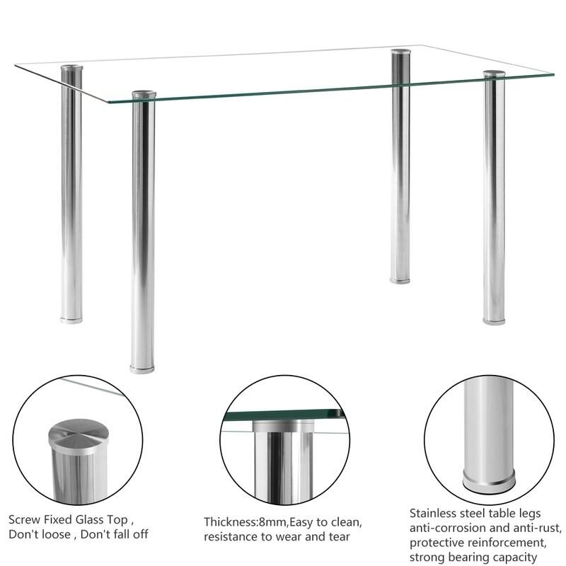 Silver Orchid Millner 7-piece Dining Set