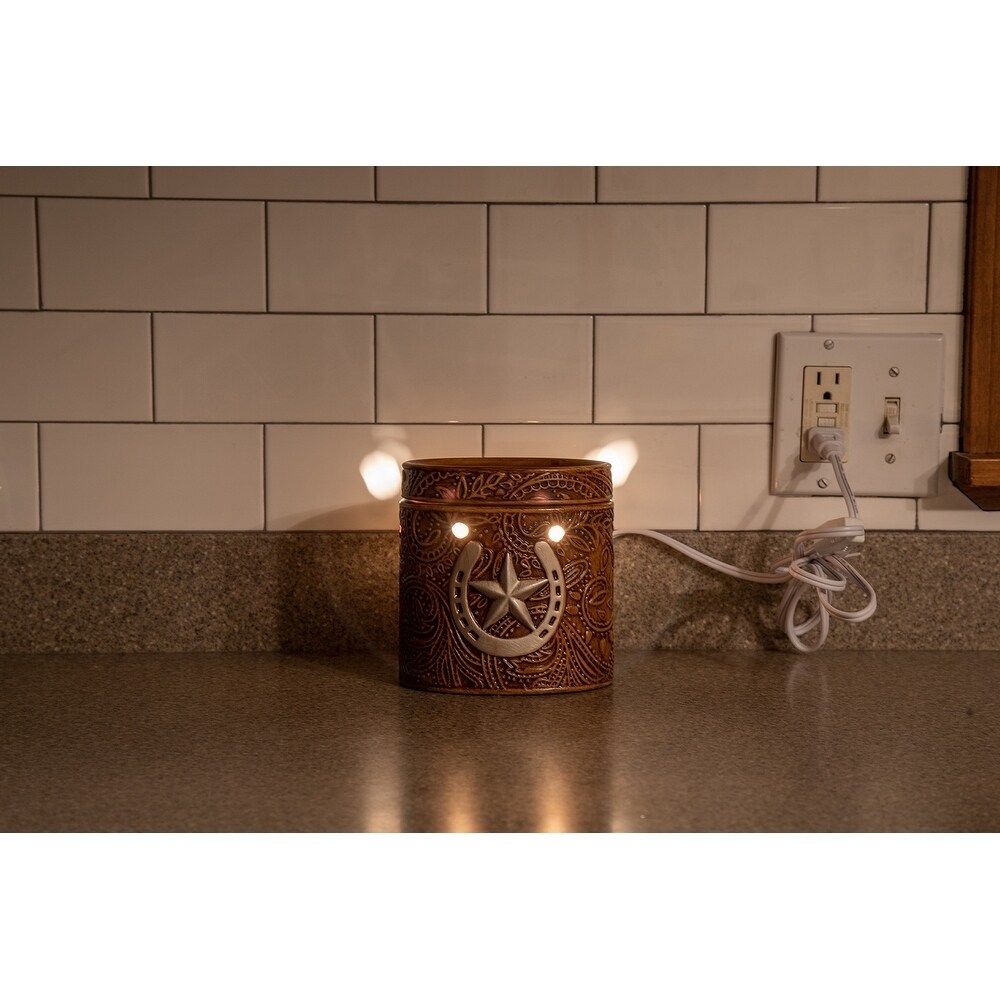 Scentsationals Full-Size Wax Warmer, Bronze Lantern