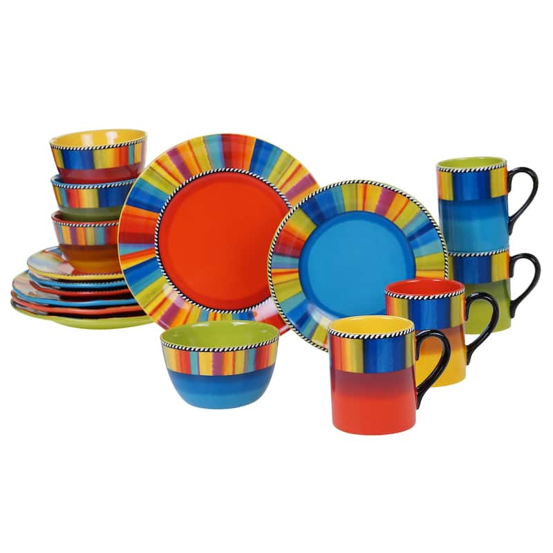 Certified International Sierra 16-piece Dinnerware Set (Service for 4)