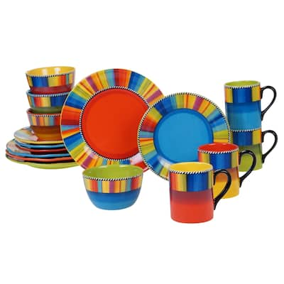 Certified International Sierra 16-piece Dinnerware Set (Service for 4)