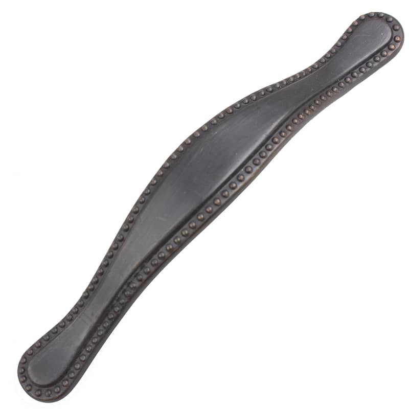 GlideRite 5-Pack 3 Inch Center Oil Rubbed Bronze Beaded Cabinet Pulls - Oil Rubbed Bronze