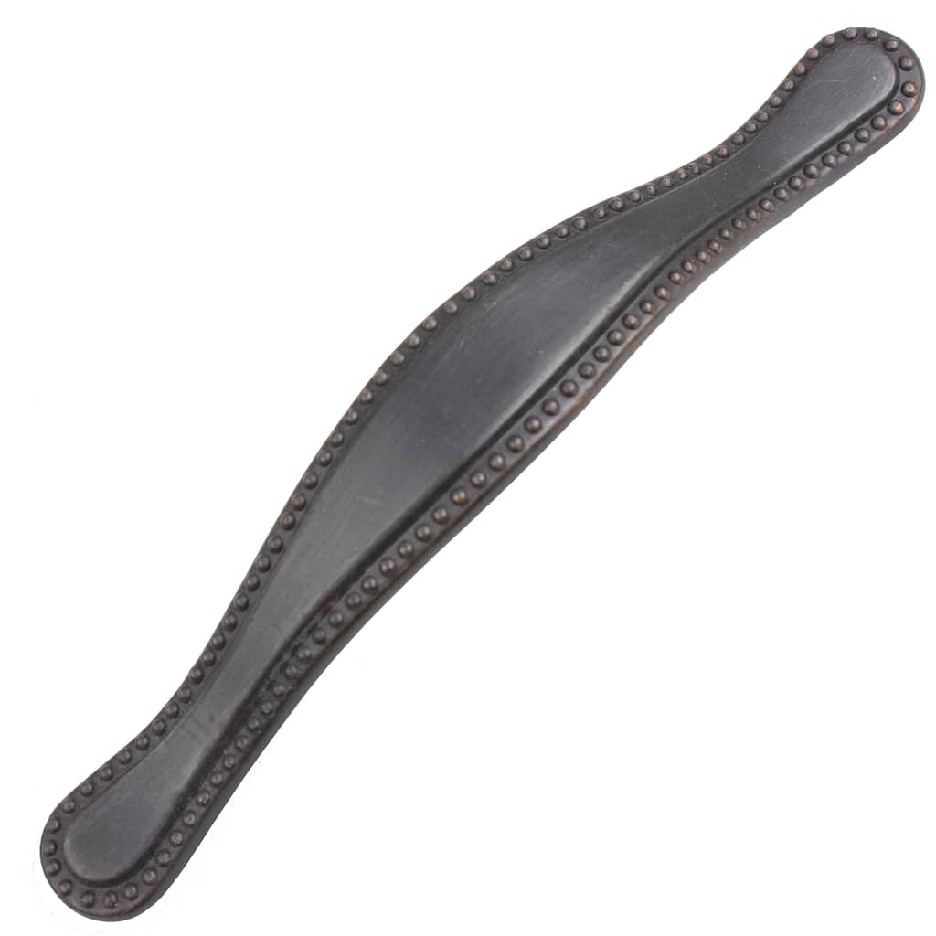 GlideRite 5-Pack 3 Inch Center Oil Rubbed Bronze Beaded Cabinet Pulls - Oil Rubbed Bronze