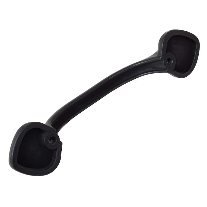 GlideRite 5-Pack 3 in. Center Beaded Spade Rubbed Bronze Cabinet Pull - Oil Rubbed Bronze