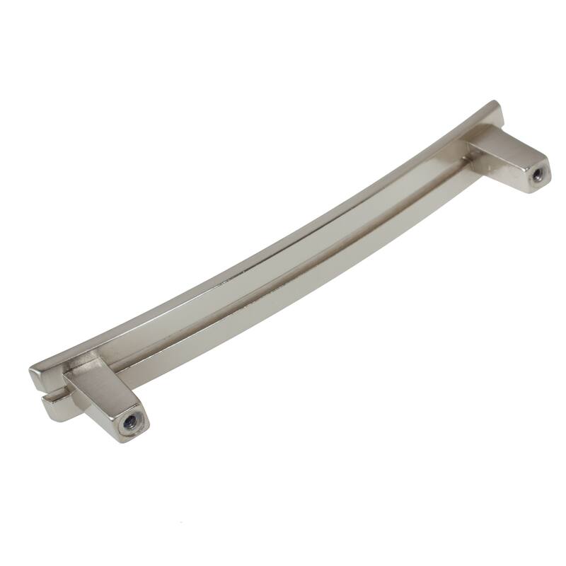 GlideRite 5-Pack 5 in. Center Dual Bar Satin Nickel Cabinet Pulls - Satin Nickel